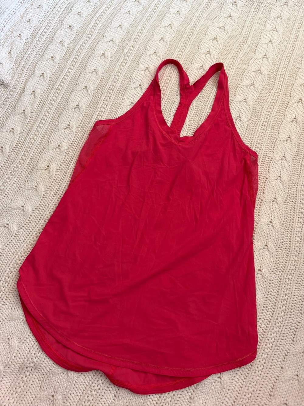Women’s Lululemon Hot Pink Racerback Tank Top